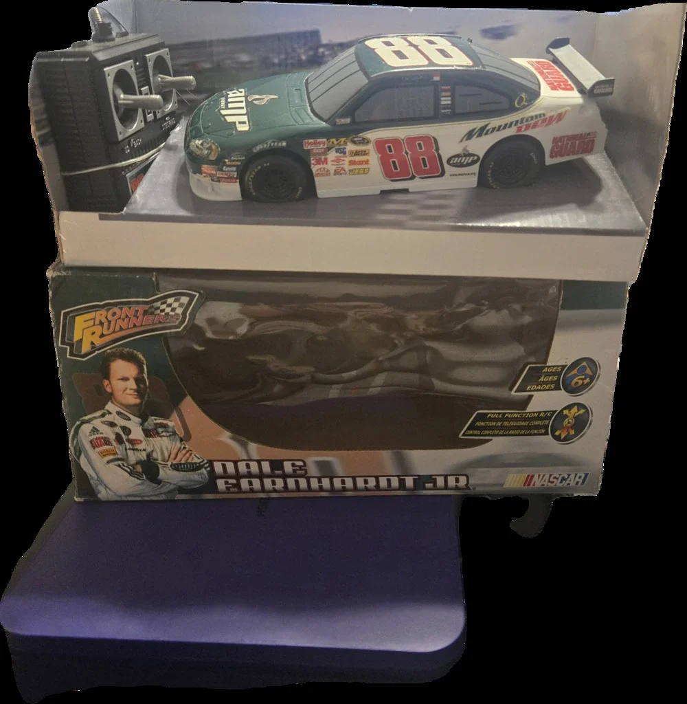 Dale Earnhardt Jr #88 AMP Mountain Dew Front Runners RC Car COT Box Damage